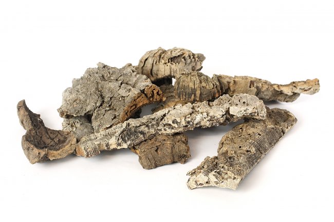 Korkstücke Korkrinde für das Terrarium,  Aquarium, Vögel und Dekoration 0.5kg - 1kg