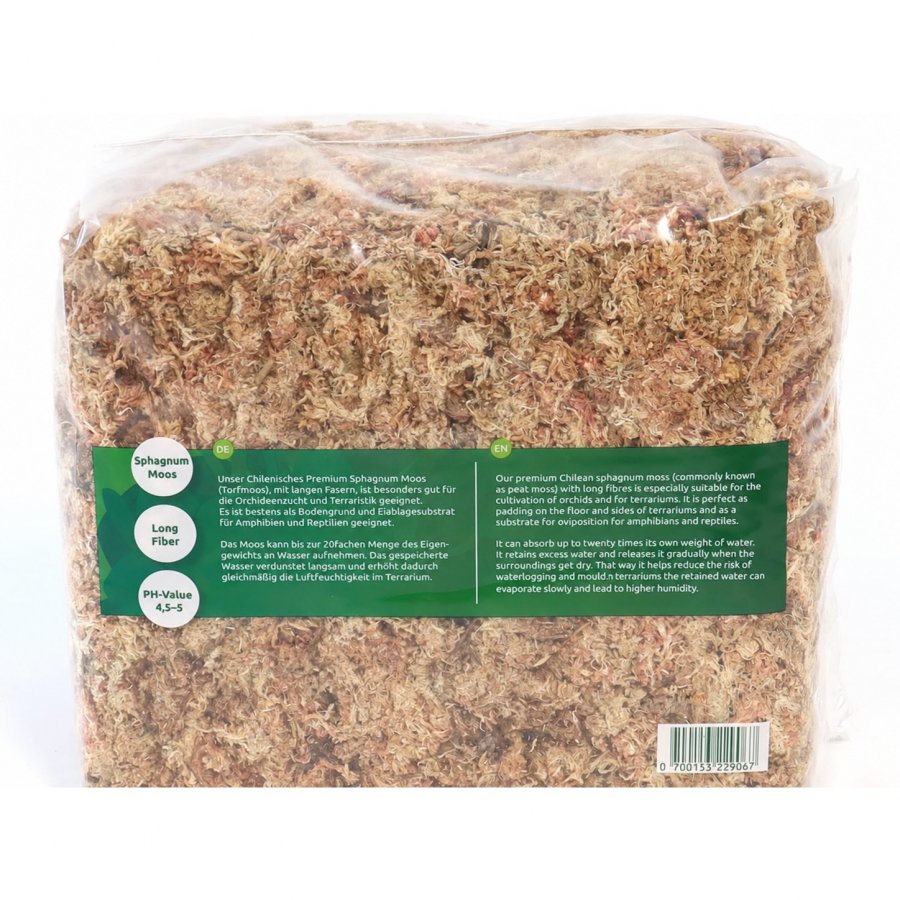 Sphagnum Moos 500 Gramm aus Chile